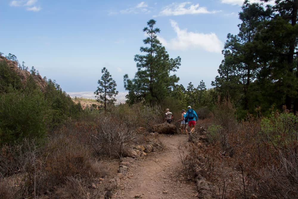 Wanderweg Las Vegas Abstieg