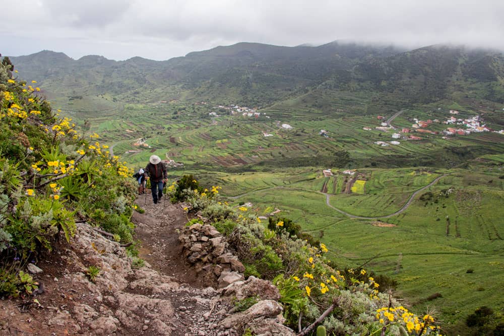 Wanderweg über Las Portelas