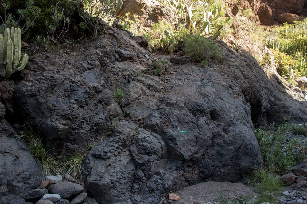 Aufstiegsweg aus dem Barranco del Rey