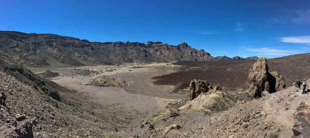 Blick auf die Ucanca Ebene