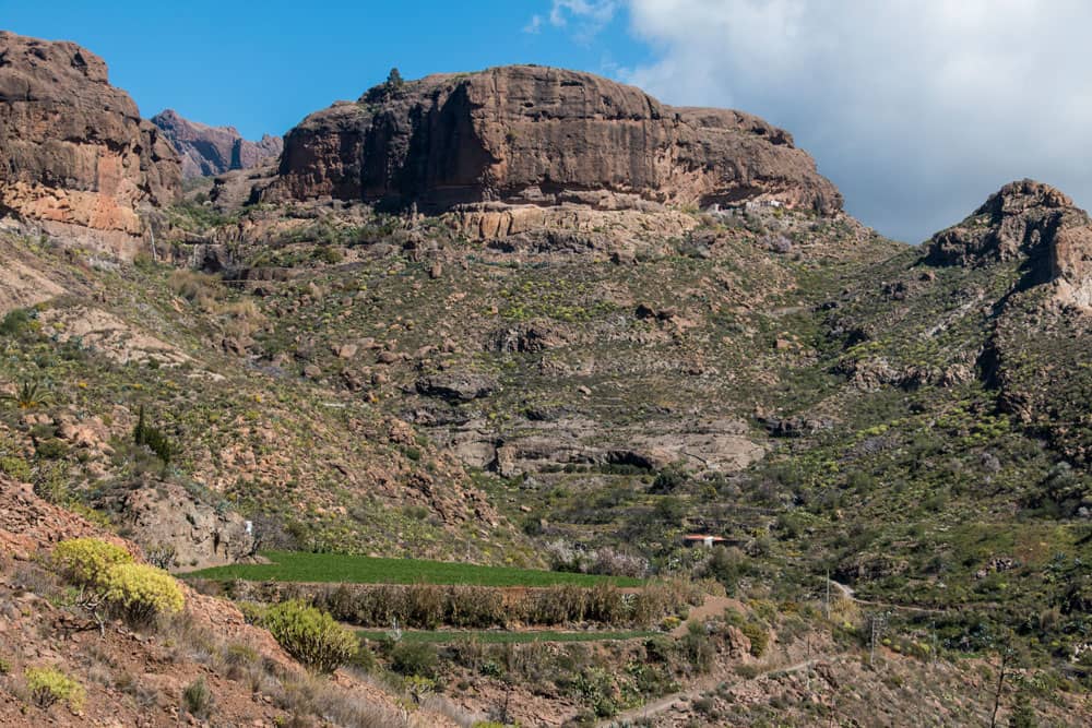 cerca de Soria la ruta de senderismo es ascendente