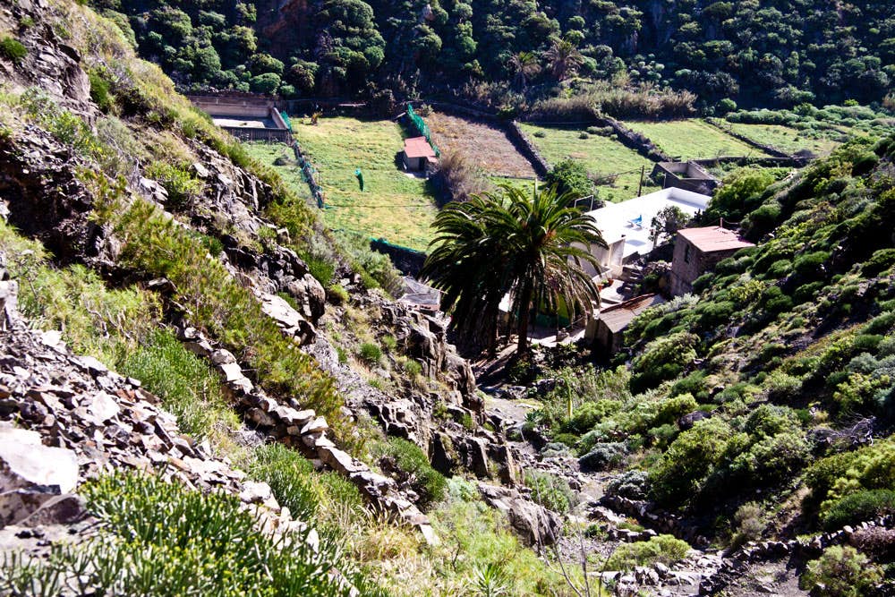 über dem Tal von Vallehermoso