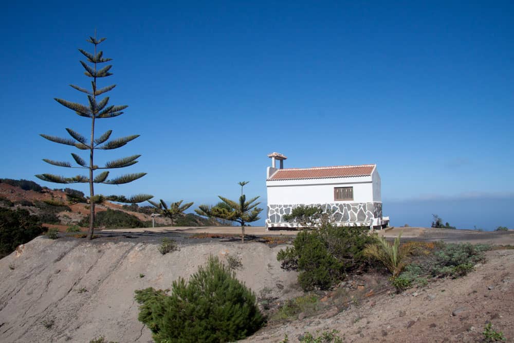 Ermita de Coromoto (633m) -cumbre de chijeré