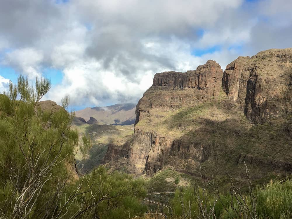 Felsformationen Guergues Steig