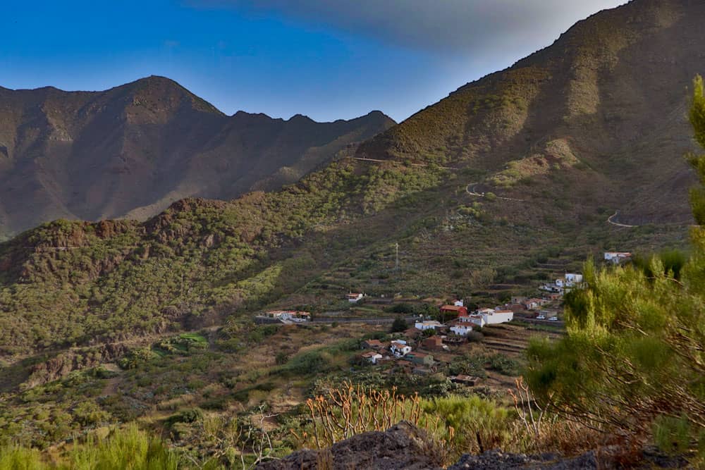 Vista desde la subida de Abache a Los Carrizales Alto