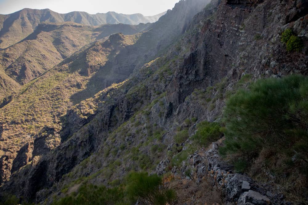 Fortaleza de Masca - Ruta de senderismo por la ladera