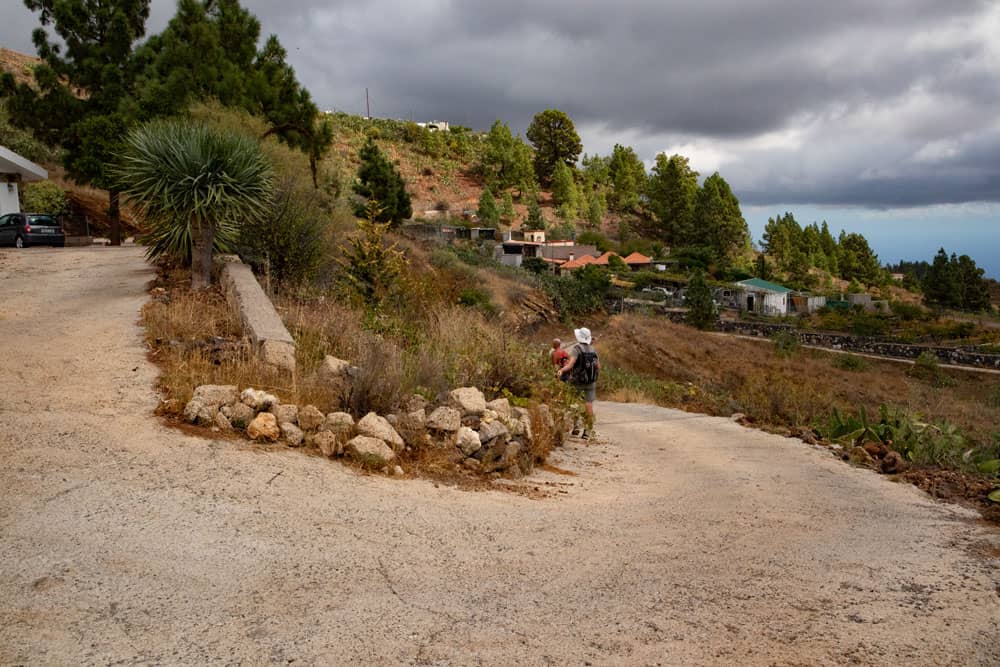 Camino por la Cruz de Tea