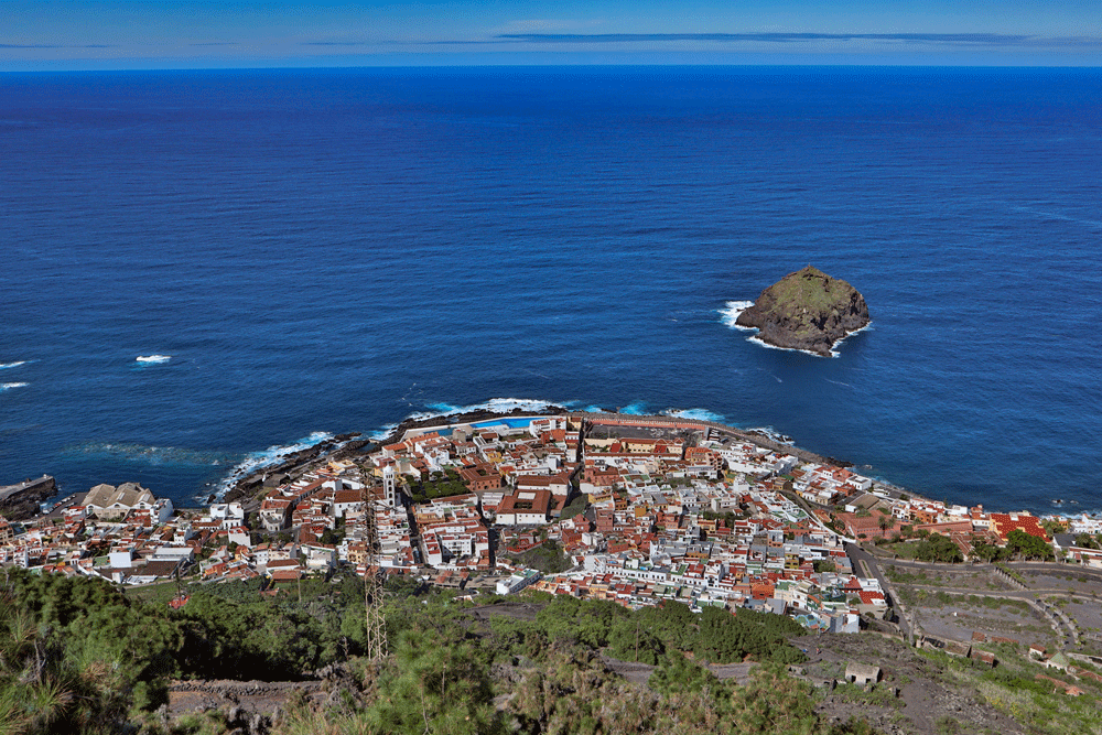 Blick auf Garachico