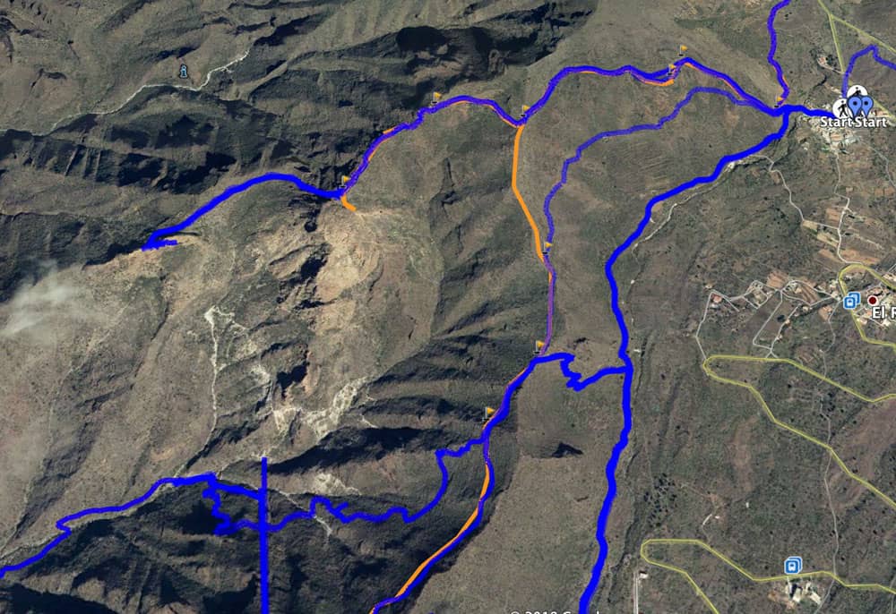 Varias rutas de senderismo en los alrededores de El Molledo