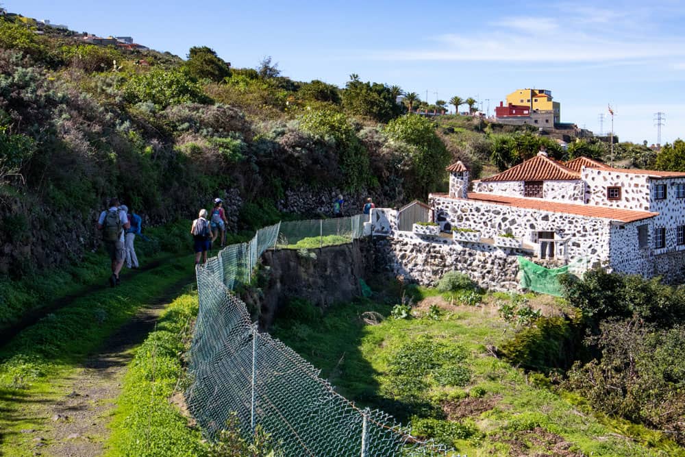 Wanderweg vor San Juan del Reparo