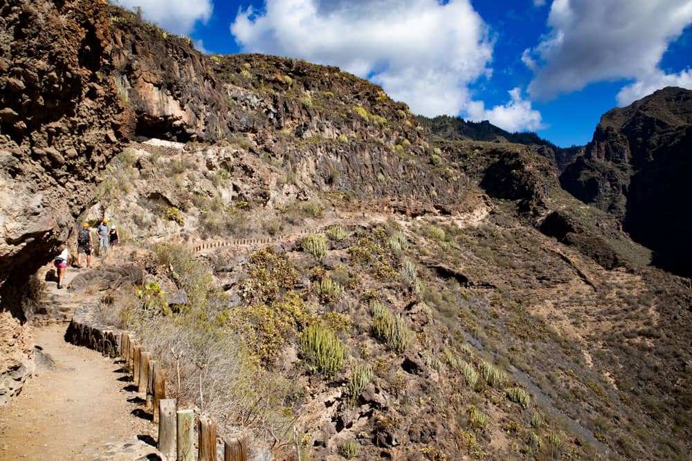 Ruta de senderismo en el Barranco del Infierno