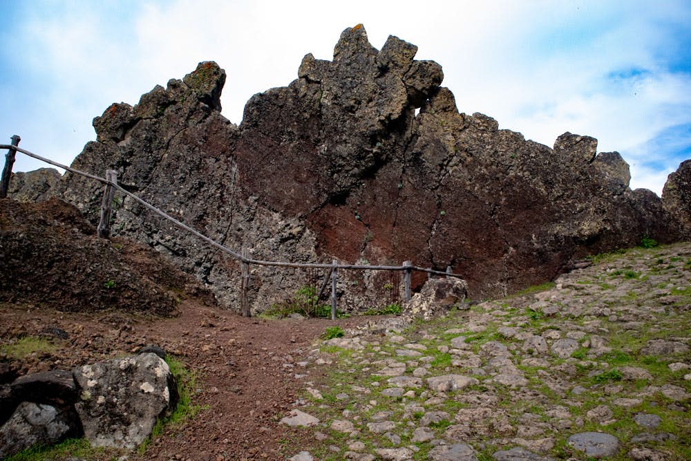 Mirador de Jinama - große Felsen
