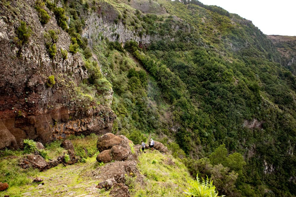 Ruta de senderismo del Mirador de Jinama