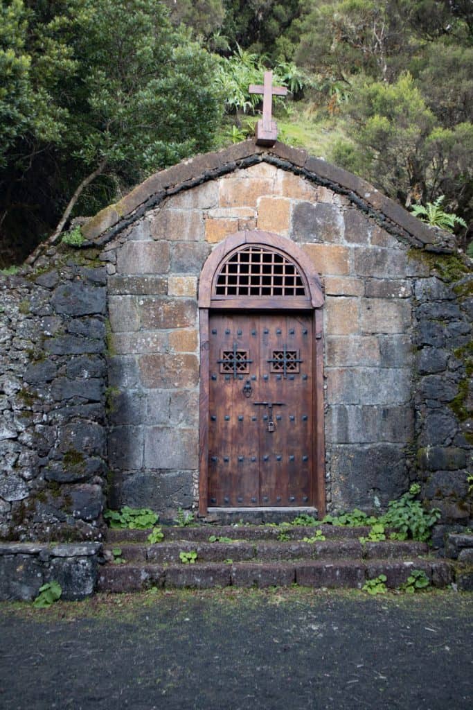 Capilla en la ruta de senderismo de San Salvador