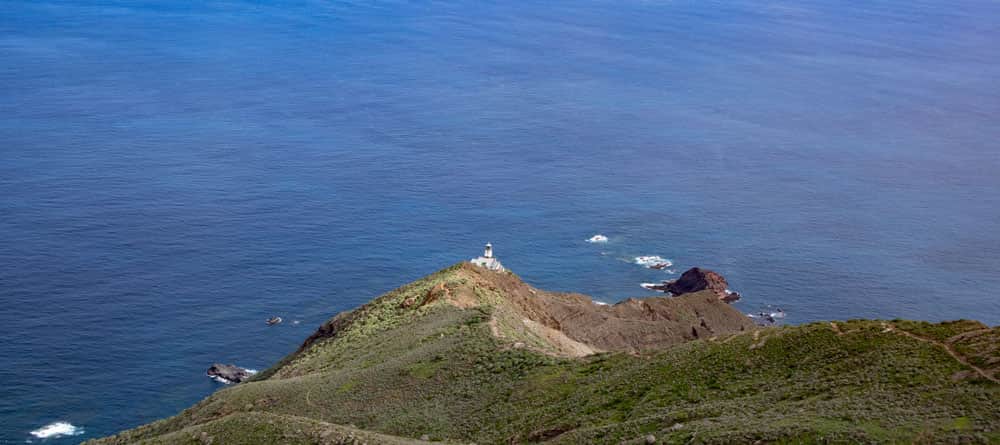 Panorama Leuchtturm Faro de Anaga und Roque Bermejo