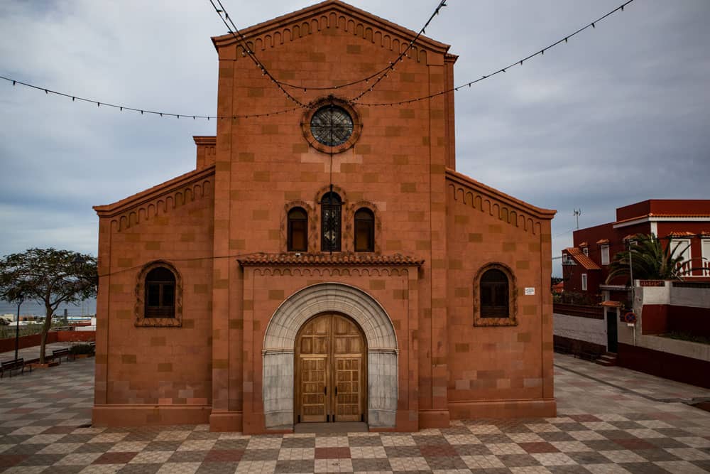 Ausgangsort - Kirche Punta de Hidalgo