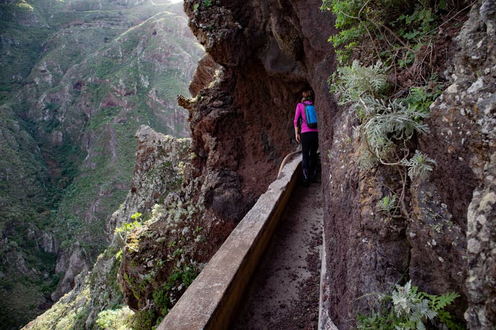 Senderismo por el canal y el barranco de El Batán