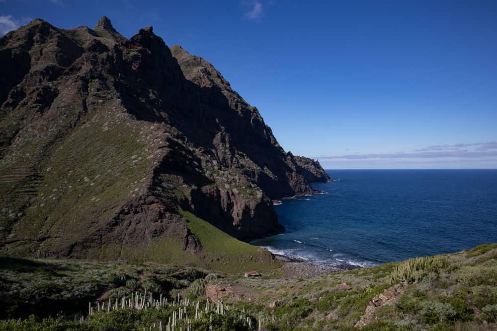 die Bucht von Tamadiste