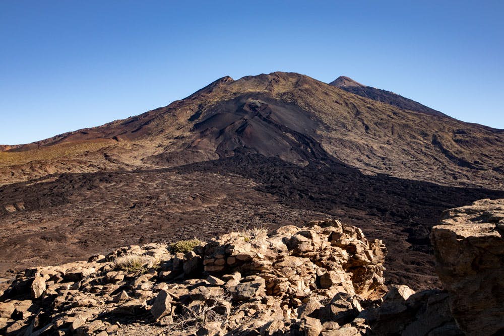 Vista de Pico Viejo y Teide