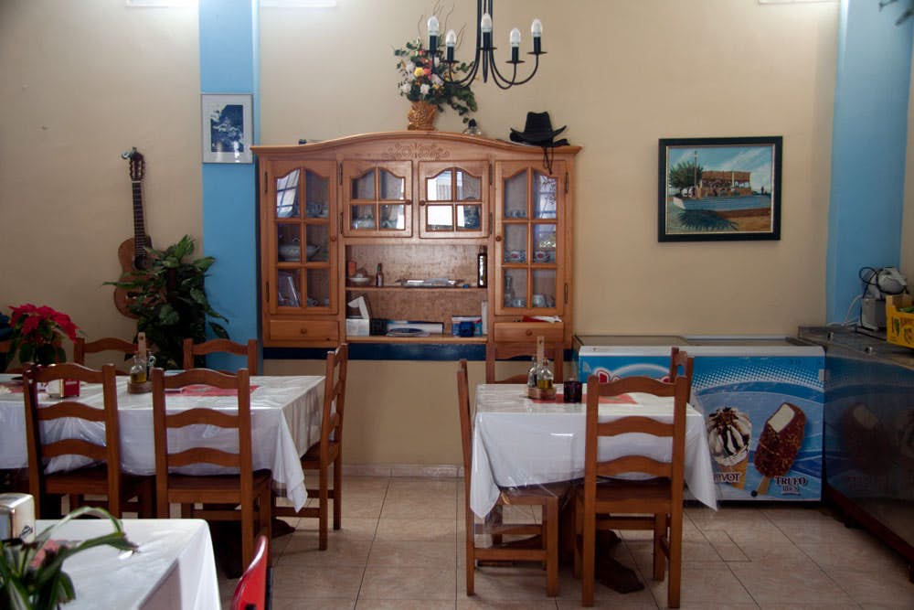 The former restaurant Casa Maria in Valle Gran Rey