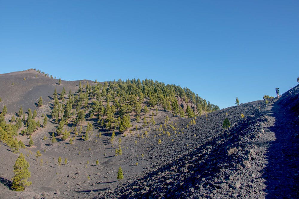 Ascent to Martín Volcano