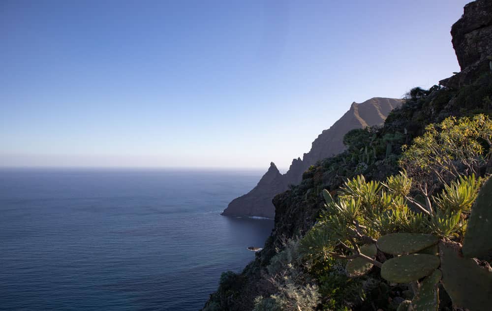 Vista de la costa