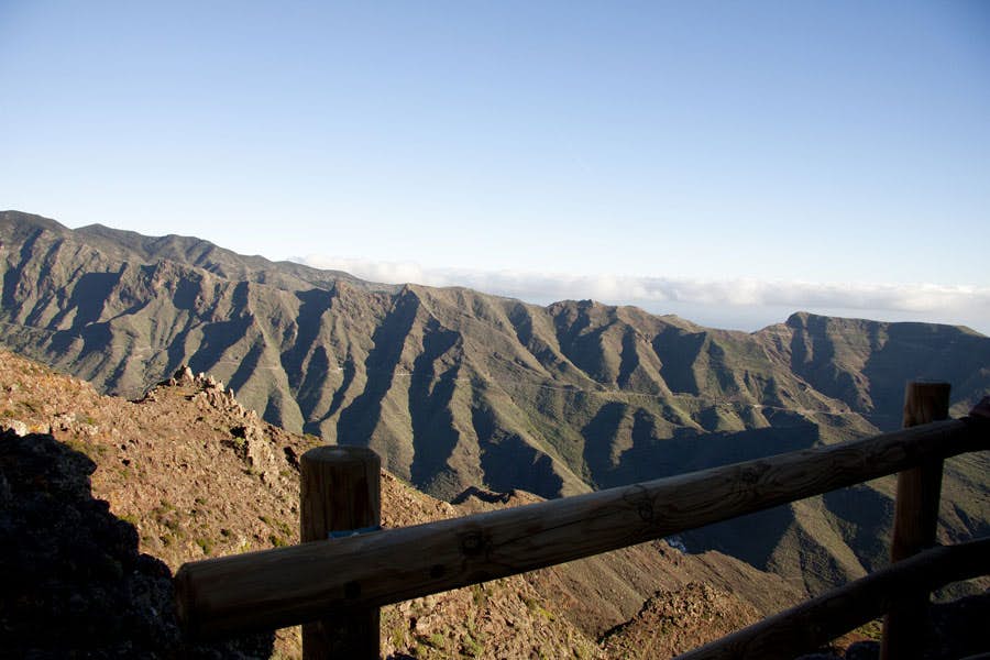 mirador (view point) close to Pico Gomero