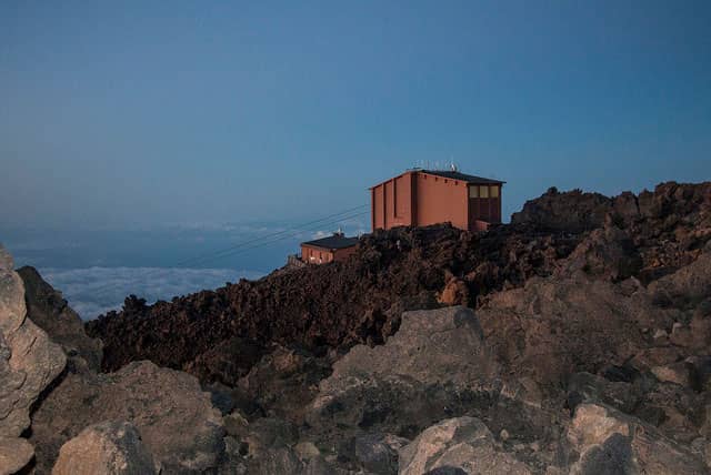 Teide - cable car station