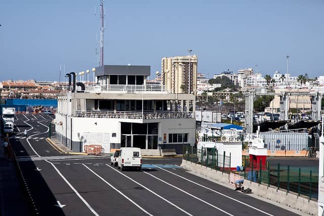 Los Christianos - harbour - ferry lines