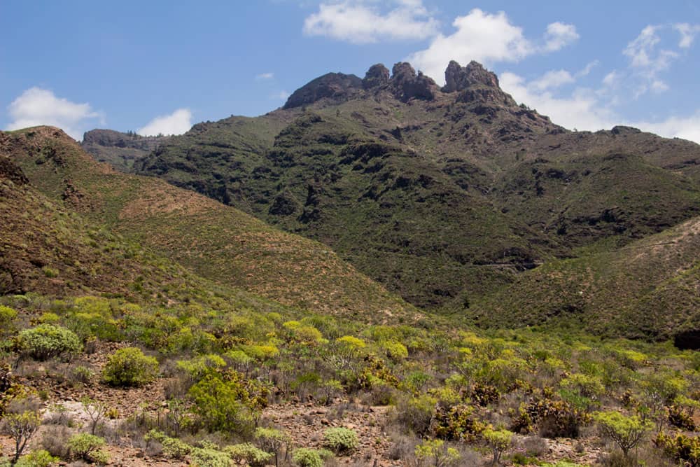 Rock massif in front of Ifonche
