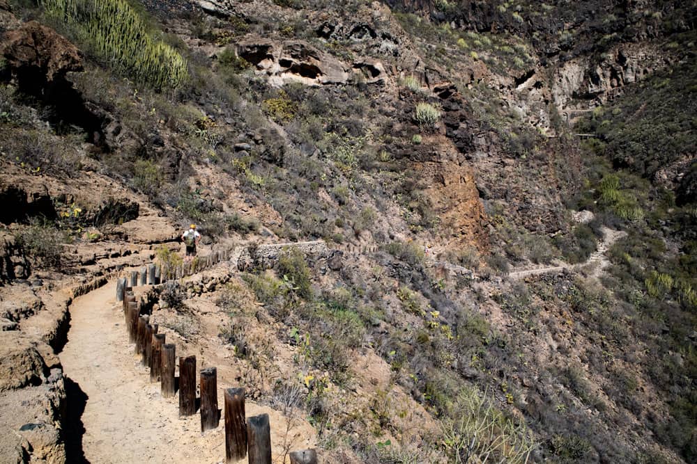 hiking path Barranco del Infierno