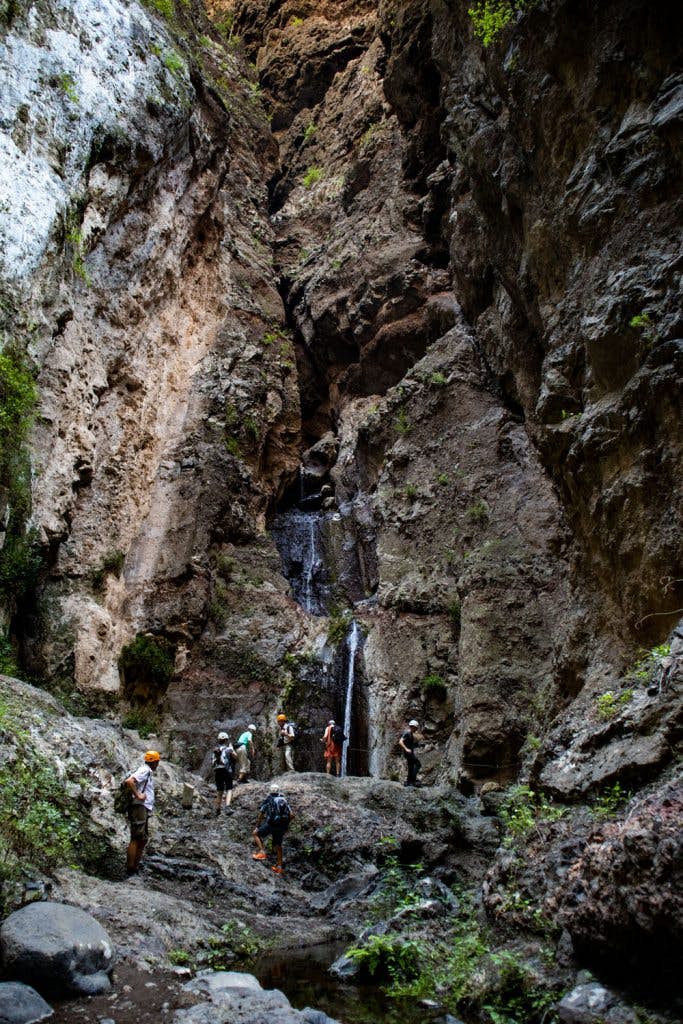 waterfall Barranco del Infierno