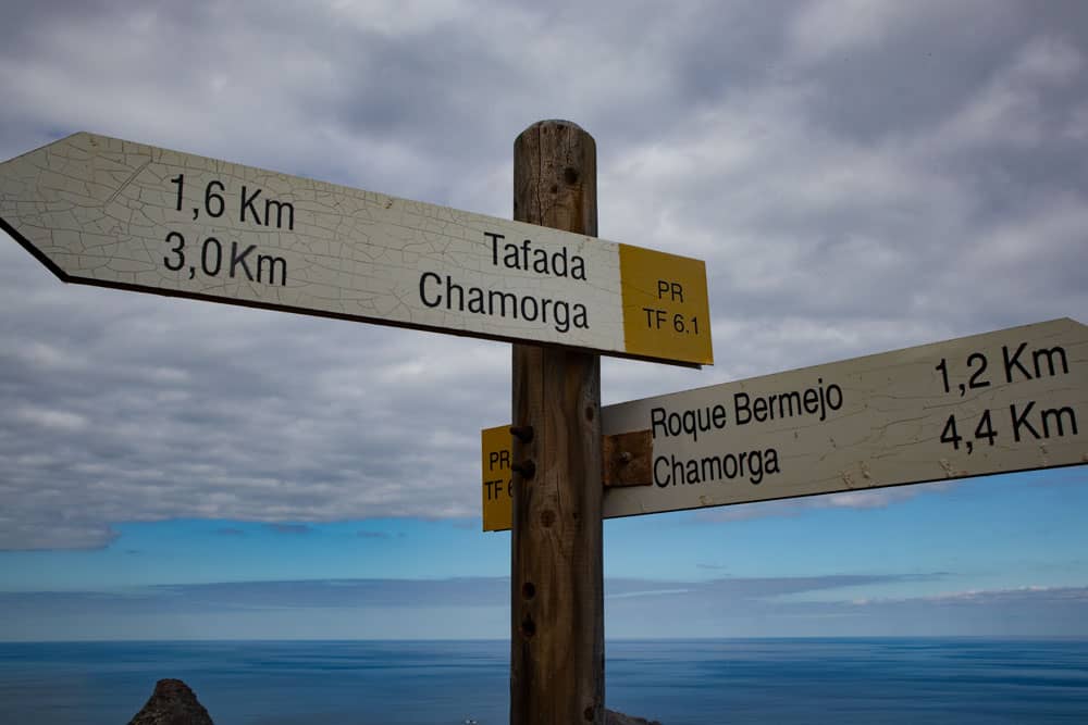 hiking trail PR TF 6.1 Chamorga