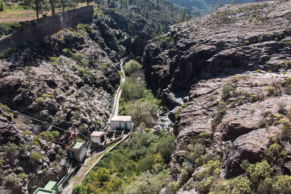 Waterchannel between lake Soria and lake Chira