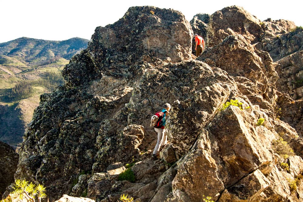on the summit path Fortaleza