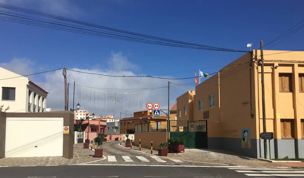 Starting point - main street Agulo