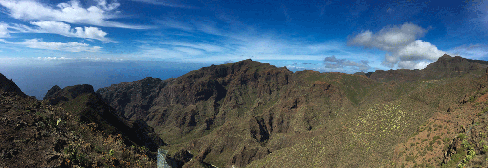 Panorama Tenerife Teno - Hiking Canaries