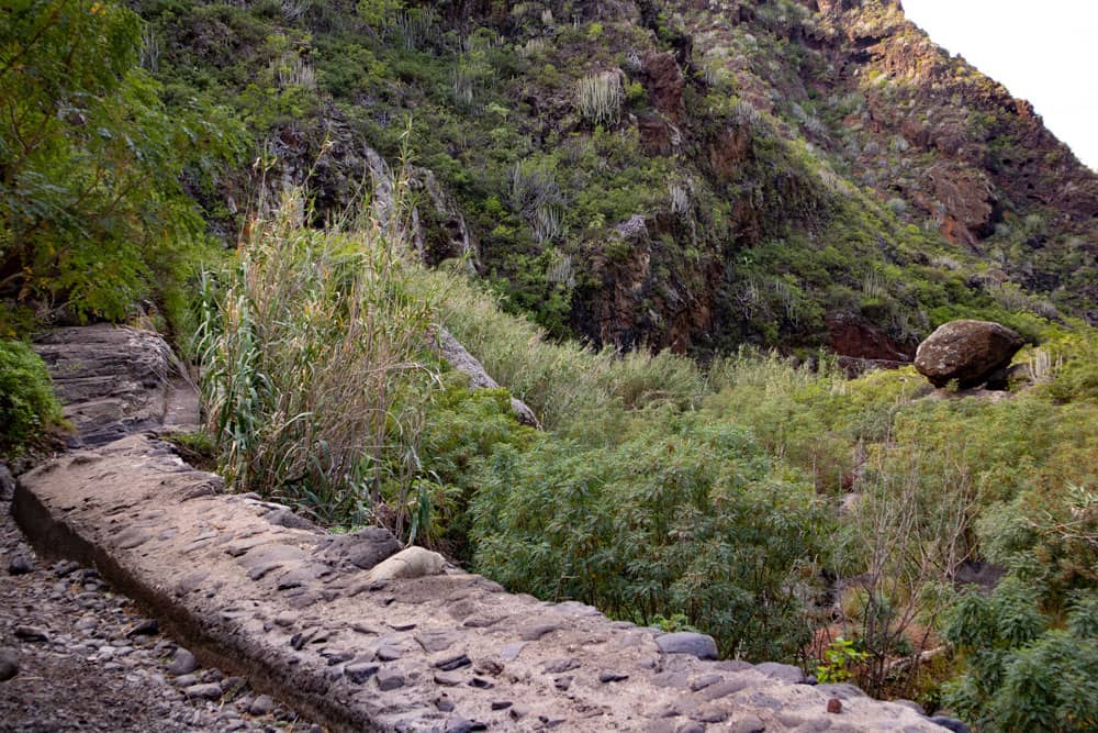 Barranco del Rio - Start point second channel