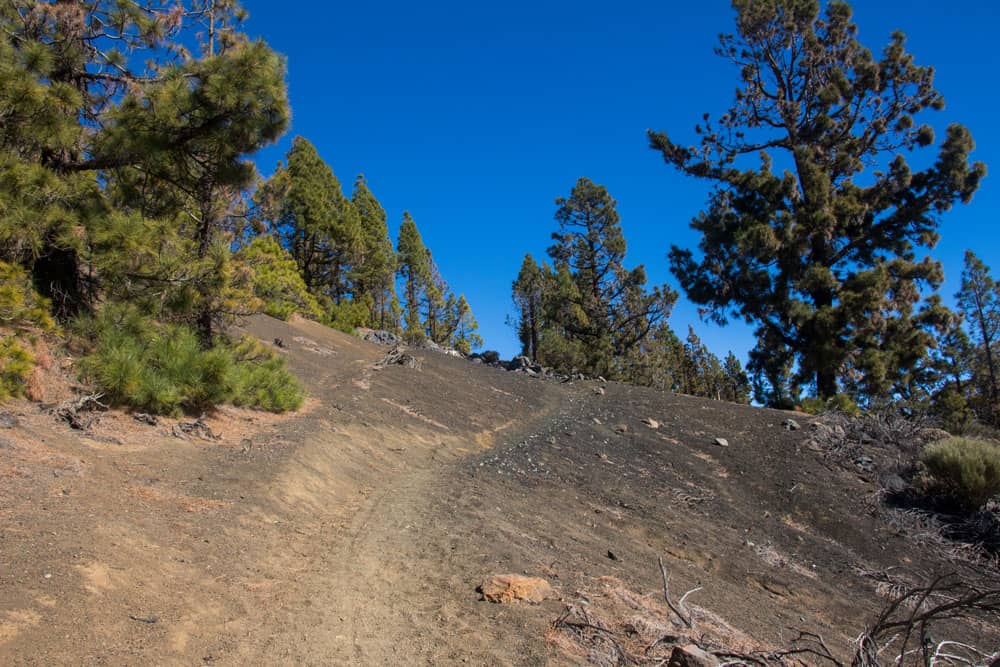 path up towards Guajara