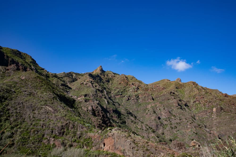 Taborno with its Roque seen from Afur