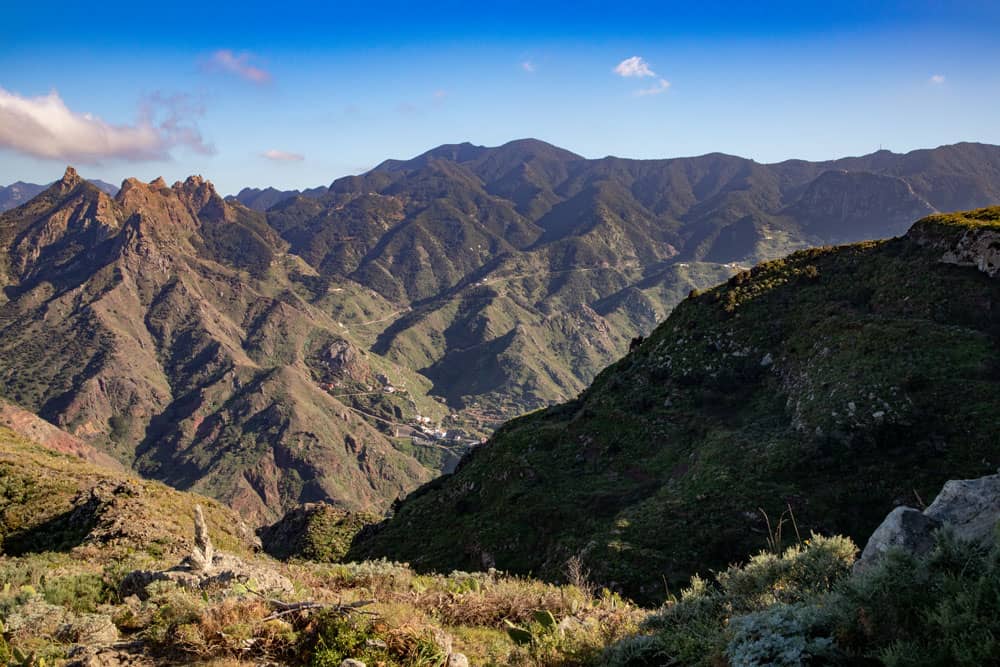 View from the ridge to Taborno