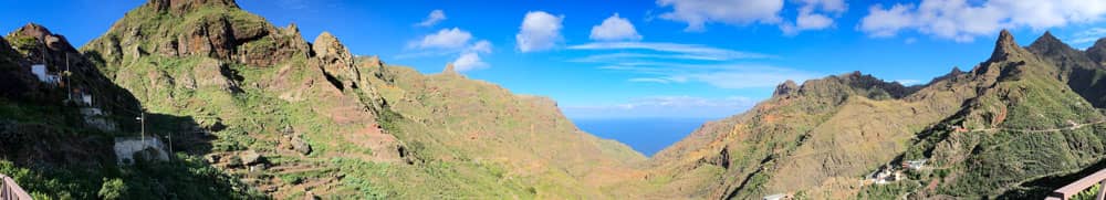 Panorama - mountains around Taborno