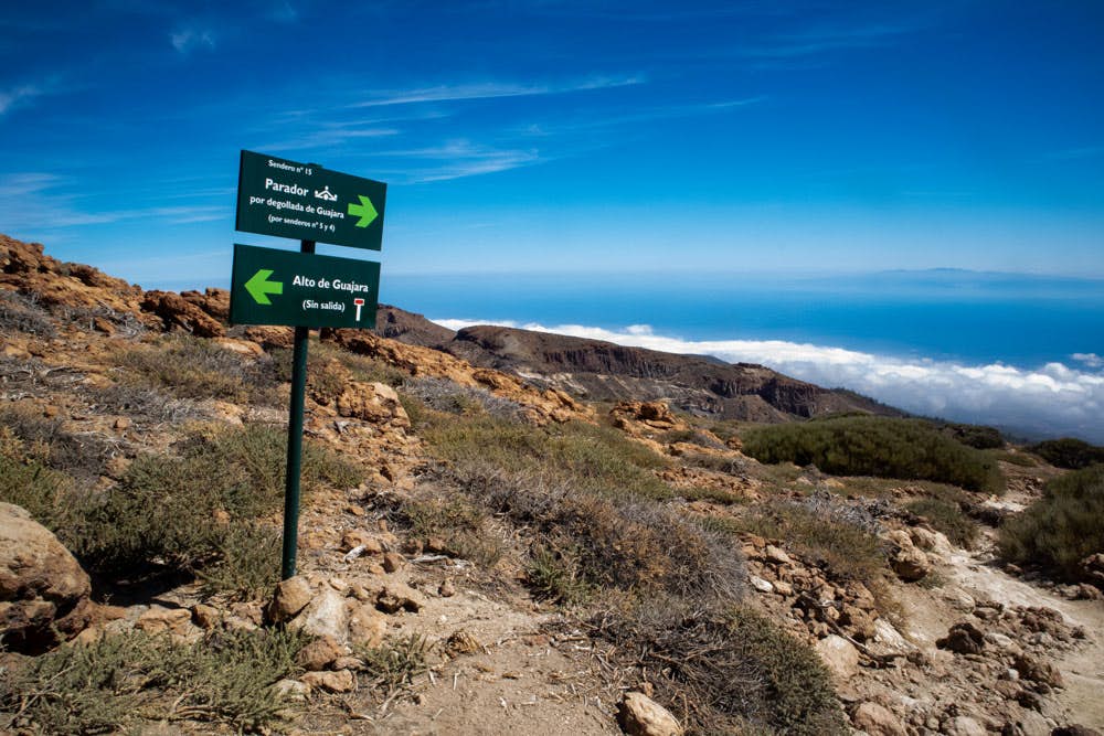 View to Gran Canaria from the hight - Guajara 2