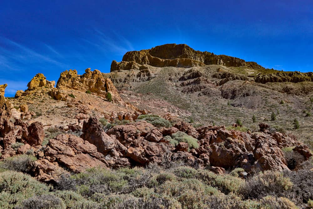 Hiking on Tenerife
the Guajara from the Parador