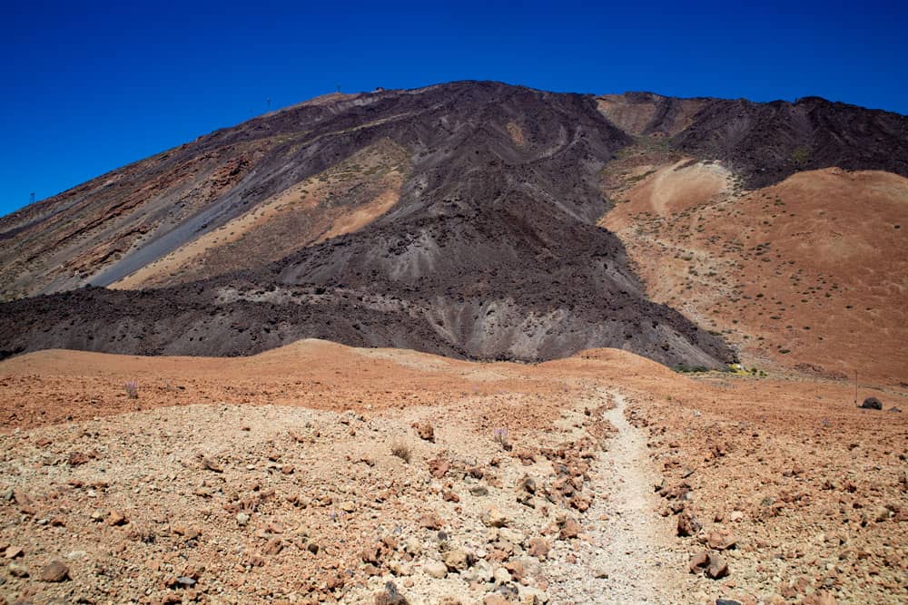 Flujo de lava del Teide