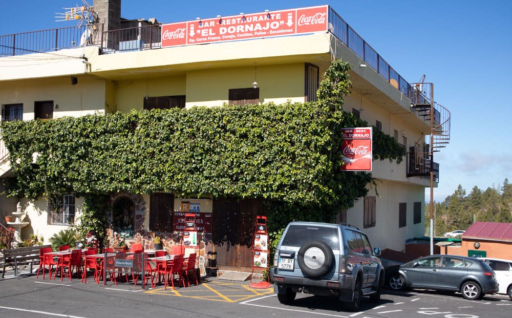Ausgangspunkt Restaurant El Dornajo in Ifonche