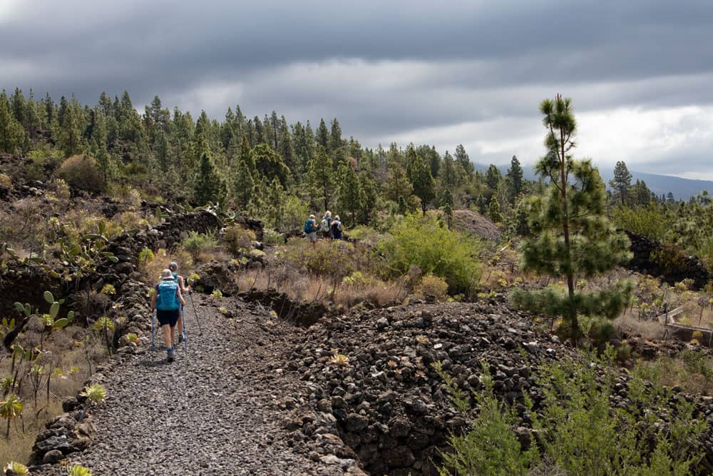 Wanderweg zwischen Chío und Arguayo