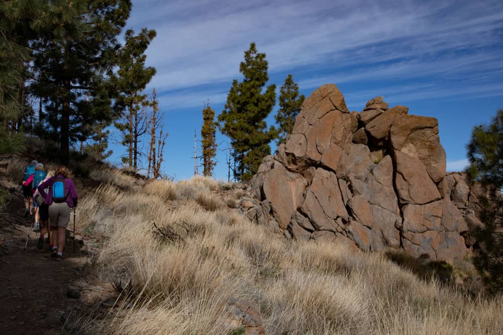 Rock formations on the wayside