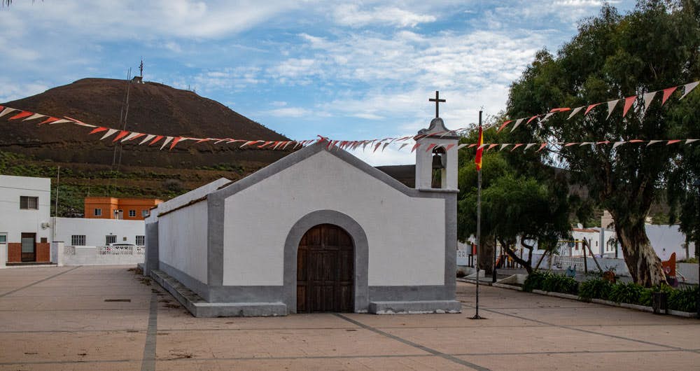 Kirche und Kirchplatz von San Andrés