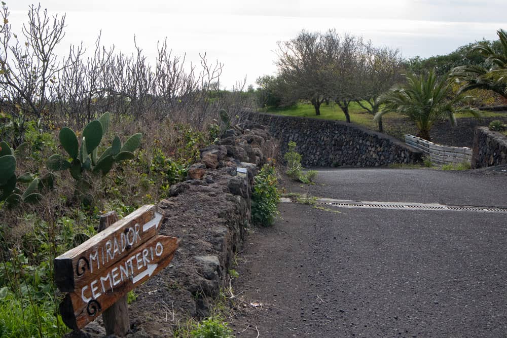 treet to Mirador de Isora